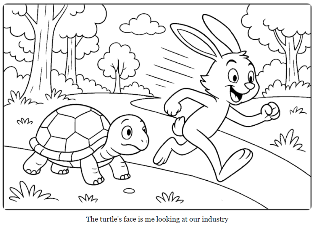Turtle vs hare comic
