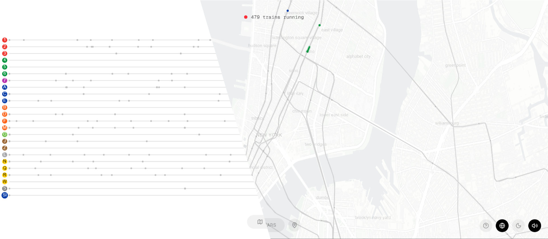 Screenshot of trainjazz website