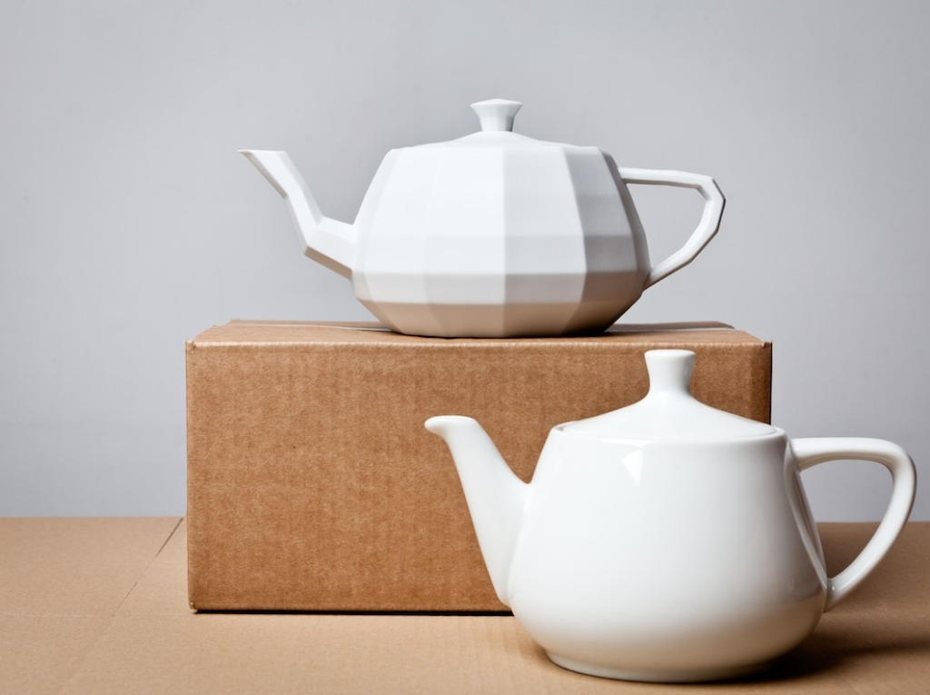 Utanalog, Ceramic Utah Teapot by Unfold